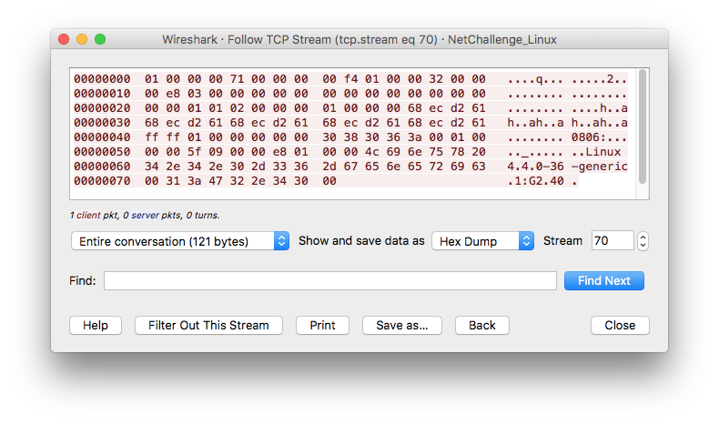 Wireshark - BillGates packet